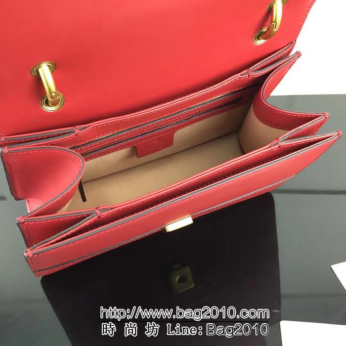 GUCCI古馳原單 新款專櫃品質高仿原單質量實物實拍476541全皮 大紅手提包 波士頓包 HY1290